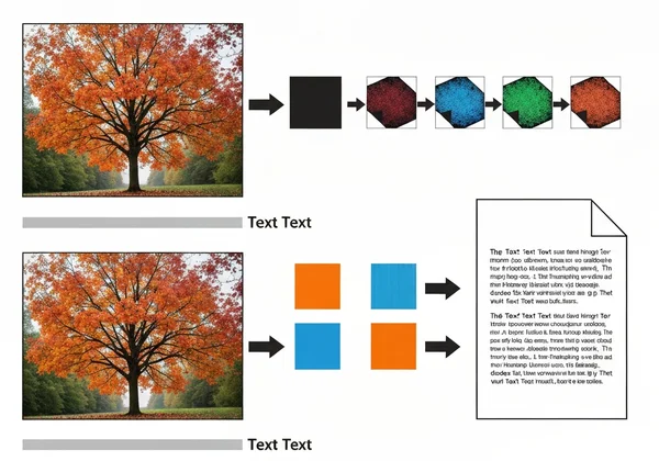 एआई फोटो-टू-पेंटिंग प्रक्रिया का डायग्राम